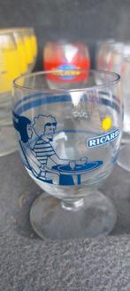 Verre ricard joueur de pétanque, Enlèvement ou Envoi, Comme neuf