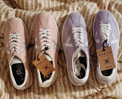 2 paar nieuwe "Munich" sneakers. In maat 40., Vêtements | Femmes, Chaussures, Neuf, Chaussures de sports, Rose, Enlèvement