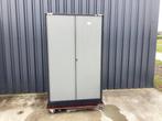 Metalen kast, Huis en Inrichting, Kasten | Roldeurkasten en Archiefkasten, Ophalen, Gebruikt, 100 tot 150 cm, 200 cm of meer