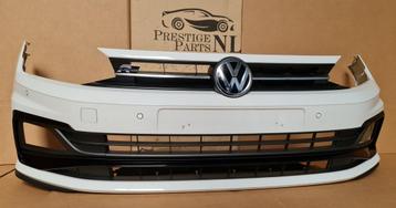 Voorbumper VW Polo 2G AW R-line Compleet 4xPDC ORGINEEL LC9A