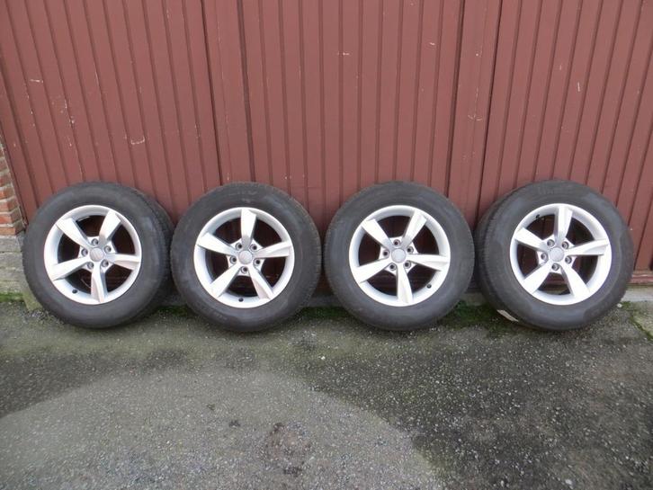 Jantes alu Audi A6 - 225 60 R 16, Auto-onderdelen, Banden en Velgen, Velg(en), Winterbanden, 16 inch, 225 mm, Personenwagen, Gebruikt