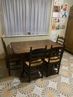 Eikenhout. Tafel van 85 cm x 145 cm. Onberispelijke staat., Huis en Inrichting, Ophalen, Zo goed als nieuw