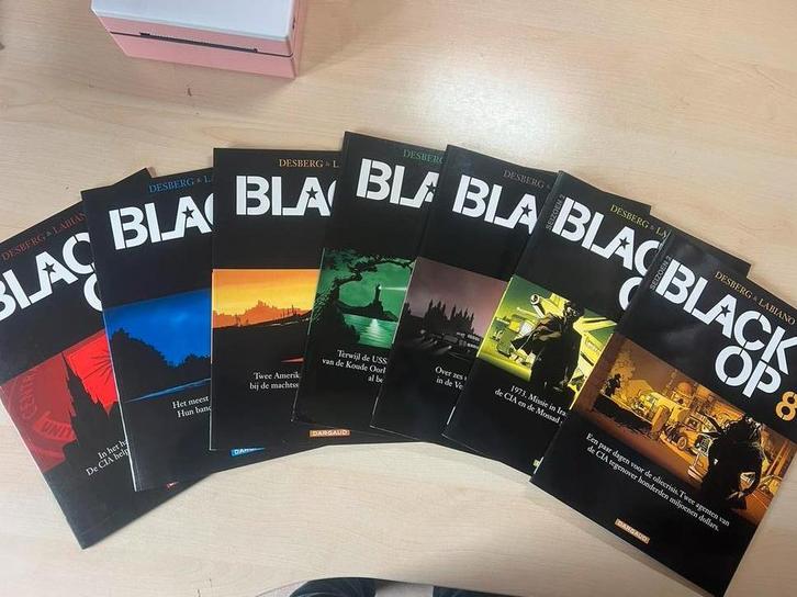 Black op -volledige 8-delige reeks, Boeken, Stripverhalen, Zo goed als nieuw, Complete serie of reeks, Ophalen of Verzenden