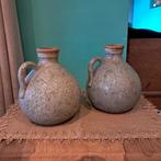 landelijk deco kruikjes, Huis en Inrichting, Woonaccessoires | Vazen, Ophalen of Verzenden