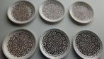 6 vintage Biltons dessertborden, Huis en Inrichting, Keramiek, Ophalen of Verzenden, Zo goed als nieuw, Bord(en)