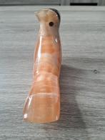 Oiseau en onyx  ,calcite ,marbre