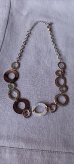 Sautoir. Métal et nacré., Enlèvement ou Envoi, Comme neuf