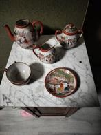 Antieke japanse porseleinen theeset, Antiquités & Art, Enlèvement ou Envoi