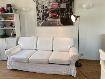 IKEA Vretstorp 3 zit slaapbank (nieuw €730), Huis en Inrichting, Ophalen, Slaapbank wit, Driepersoons, 75 tot 100 cm