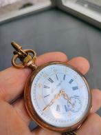 Tavannes zakhorloge - 95 jaar oud - gouden wijzerrs, Handtassen en Accessoires, Horloges | Antiek, Goud, Ophalen, Zakhorloge