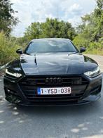 ‼️ Te koop: Audi A7 2.0 TDI 2019 – Mild Hybride, Auto's, 4 deurs, Zwart, Leder, Berline