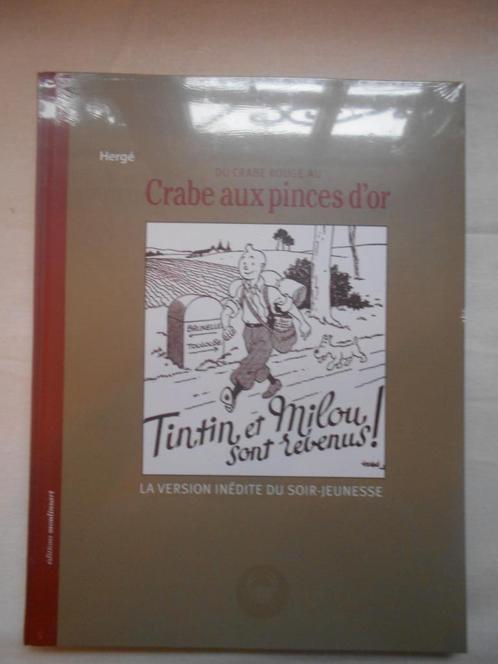 Tintin Du crabe rouge au crabe aux pinces d'or, Livres, BD, Neuf, Une BD, Enlèvement