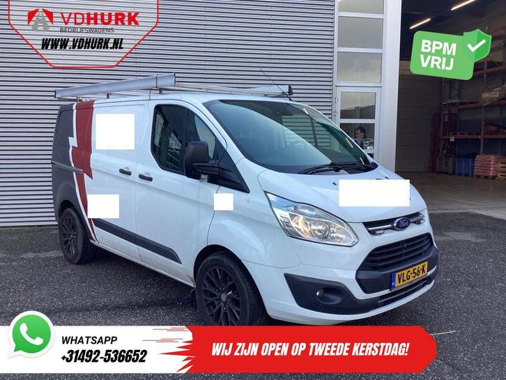 Ford Transit Custom 2.0 TDCI Trend EXPORT MARGE EURO6/ D.B., Auto's, Bestelwagens en Lichte vracht, Bedrijf, ABS, Airconditioning