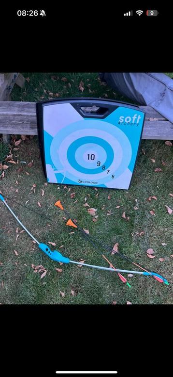 Boogschietset voor kinderen, Enlèvement, Utilisé, Flèches