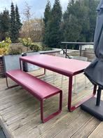 Tuintafel en zitbank Fermob type Bellevie, Tuin en Terras, Tuintafels, Ophalen