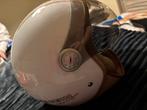 Witte scooterhelm maat L (beon design), Ophalen, Zo goed als nieuw