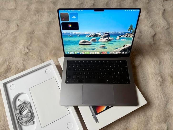 Macbook Pro 14” - Space Grey - 16/512GB, Computers en Software, Apple Macbooks, Zo goed als nieuw, MacBook, Ophalen of Verzenden