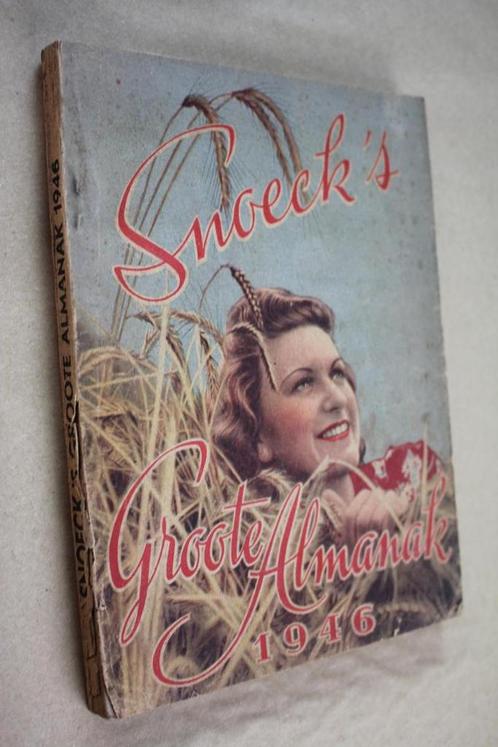 Snoeck's Groote Almanak 1946, Boeken, Geschiedenis | Stad en Regio, Gelezen, Ophalen of Verzenden
