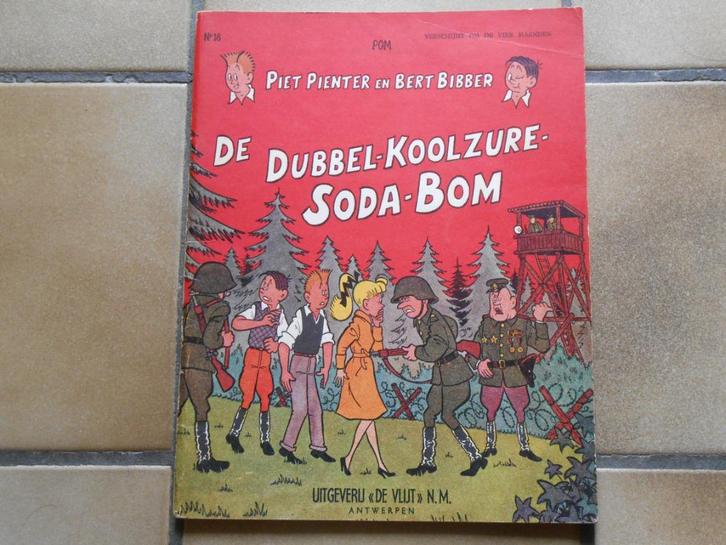 piet pienter en bert bibber 18: de dubbel-koolzure-soda-bom, Boeken, Stripverhalen, Gelezen, Eén stripboek, Ophalen of Verzenden