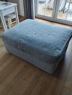 Poef Kivik Ikea grijs 70x90x43cm, Ophalen, Gebruikt, 75 tot 100 cm, Stof