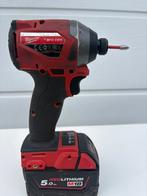Milwaukee klop schroefmachine met accu!, Ophalen, Gebruikt