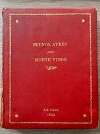 BUENOS AYRES et MONTE VIDEO par E.E. VIDAL Édition limitée, Enlèvement ou Envoi, Utilisé, Vidal, Amérique du Sud