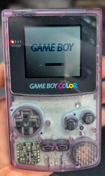 Game Boy Color transparant in goede staat  beschikbaar voor biedingen