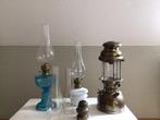Oude olie lampen, Ophalen