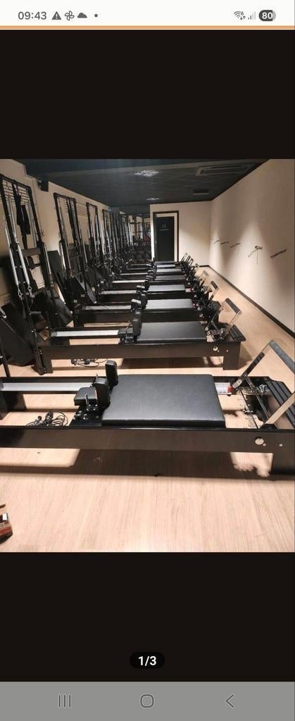 Pilates Reformer studio kwaliteit..actie!, Sports & Fitness, Yoga & Pilates, Enlèvement ou Envoi, Neuf, Autre