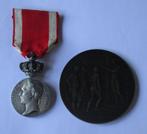 2 medailles van de Olympische Spelen van Antwerpen in 1920, Verzamelen, Militaria | Algemeen, Ophalen of Verzenden, Overige soorten