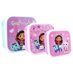 Gabby's Poppenhuis Snackbox - Set van 3, Ophalen of Verzenden, Nieuw