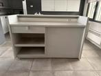 Winkeltoog , licht grijs, mdf, 1,8 m lang, Ophalen