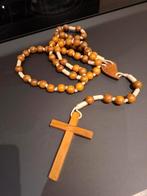 Groot houten kruisbeeld. Zeer goede conditie. 120 cm., Ophalen of Verzenden, Zo goed als nieuw