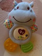 VTech - Croc' Hippo Bleu Peluche Bébé Interactive – Hochet, Ophalen, Rammelaar, Met geluid