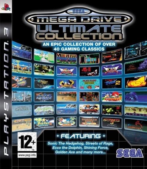 PS3 Sega Mega Drive: Ultimate Collection (Sealed), Games en Spelcomputers, Games | Sony PlayStation 3, Nieuw, Overige genres, 2 spelers