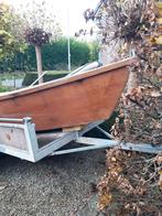 Roeiboot en toebehoren met aanhangwagen, Watersport en Boten, Ophalen, Zo goed als nieuw