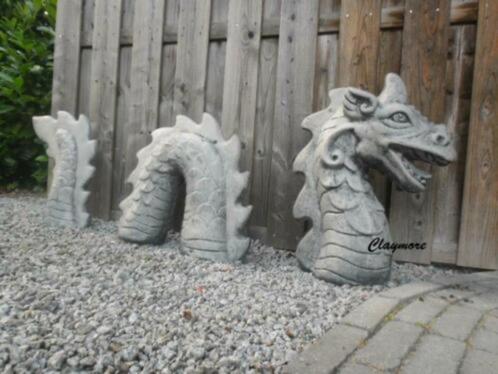 Dragon de 60 cm de haut., Jardin & Terrasse, Statues de jardin, Neuf, Animal, Béton, Enlèvement