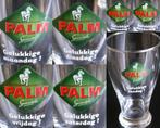 Complete set van 7 Gelukkige dag Palm Bier glazen, Verzamelen, Nieuw, Ophalen of Verzenden, Palm