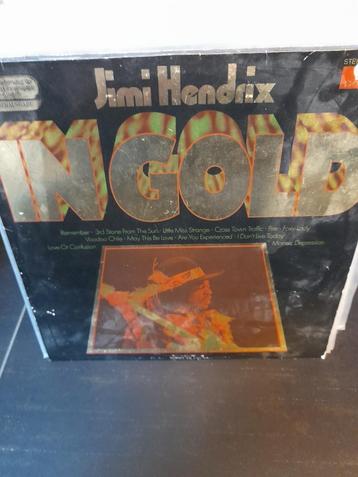lp - jimi hendrix - in gold - vak 11 beschikbaar voor biedingen