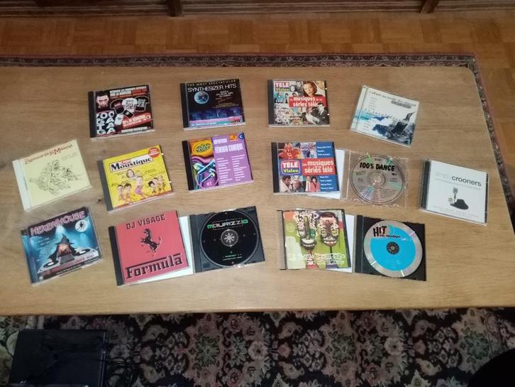 Lot de 15 CD divers., CD & DVD, CD | Autres CD, Comme neuf, Enlèvement ou Envoi