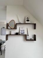2 étagères bois originales / 2 houten originele wandplanken, Ophalen, Zo goed als nieuw