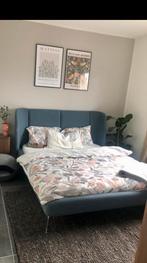 Gestoffeerd bed 160x200 cm slaapkamer Ikea Tufjord, Ophalen, Gebruikt, Tweepersoons, 200 cm