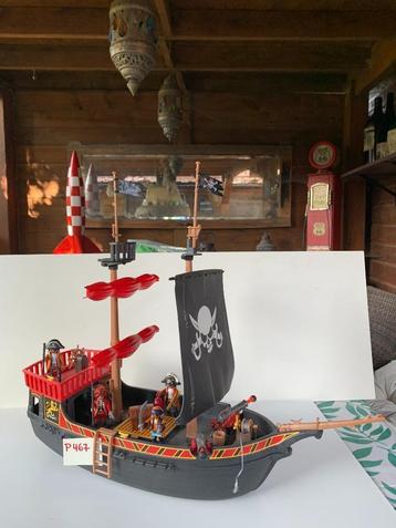 PLAYMOBIL P467: GROOT PIRATENSCHIP beschikbaar voor biedingen