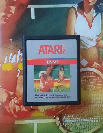 Atari VCS 2600 Realsports Tennis, Consoles de jeu & Jeux vidéo, Enlèvement ou Envoi, Utilisé