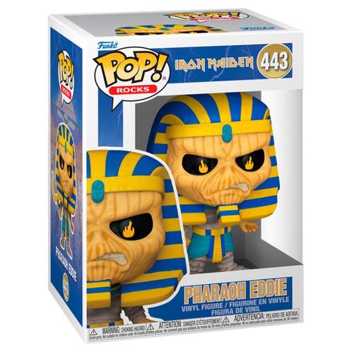 Funko POP Iron Maiden - Pharoah Eddie (443), Verzamelen, Poppetjes en Figuurtjes, Nieuw, Ophalen of Verzenden