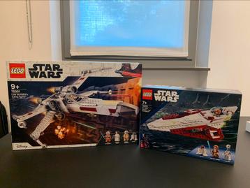 Lego star wars bundel - 75301 X-wing + 75333 starfighter