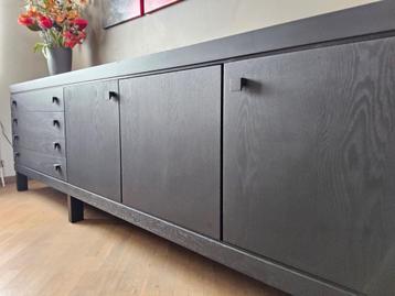 Vintage dressoir Belgisch brutalist design jaren 70 beschikbaar voor biedingen