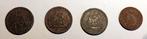 4x duitse noodmunten uit 1920/21 Aachen, 25 en 10 pfennig, Ophalen of Verzenden, Gebruikt