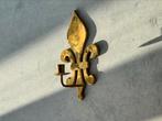 Kandelaar Fleur de Lis France muurhanger muur, Antiek en Kunst, Verzenden, Koper of Brons