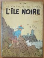 TINTIN L'île Noire - B1 1946, Eén stripboek, Ophalen of Verzenden, Gelezen, HERGE